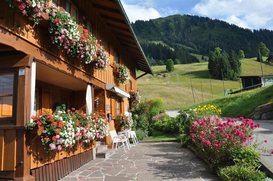 Das Bergfried - Urlaub Zentral Und Ruhig! Apartment Riezlern Bagian luar foto